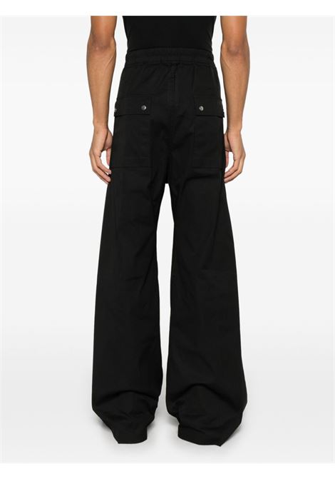 bela wide pants man black RICK OWENS | RU01F2366 TE09